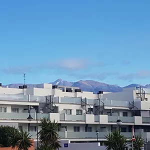 Vista Montana Roja Medano , El Médano Spanien